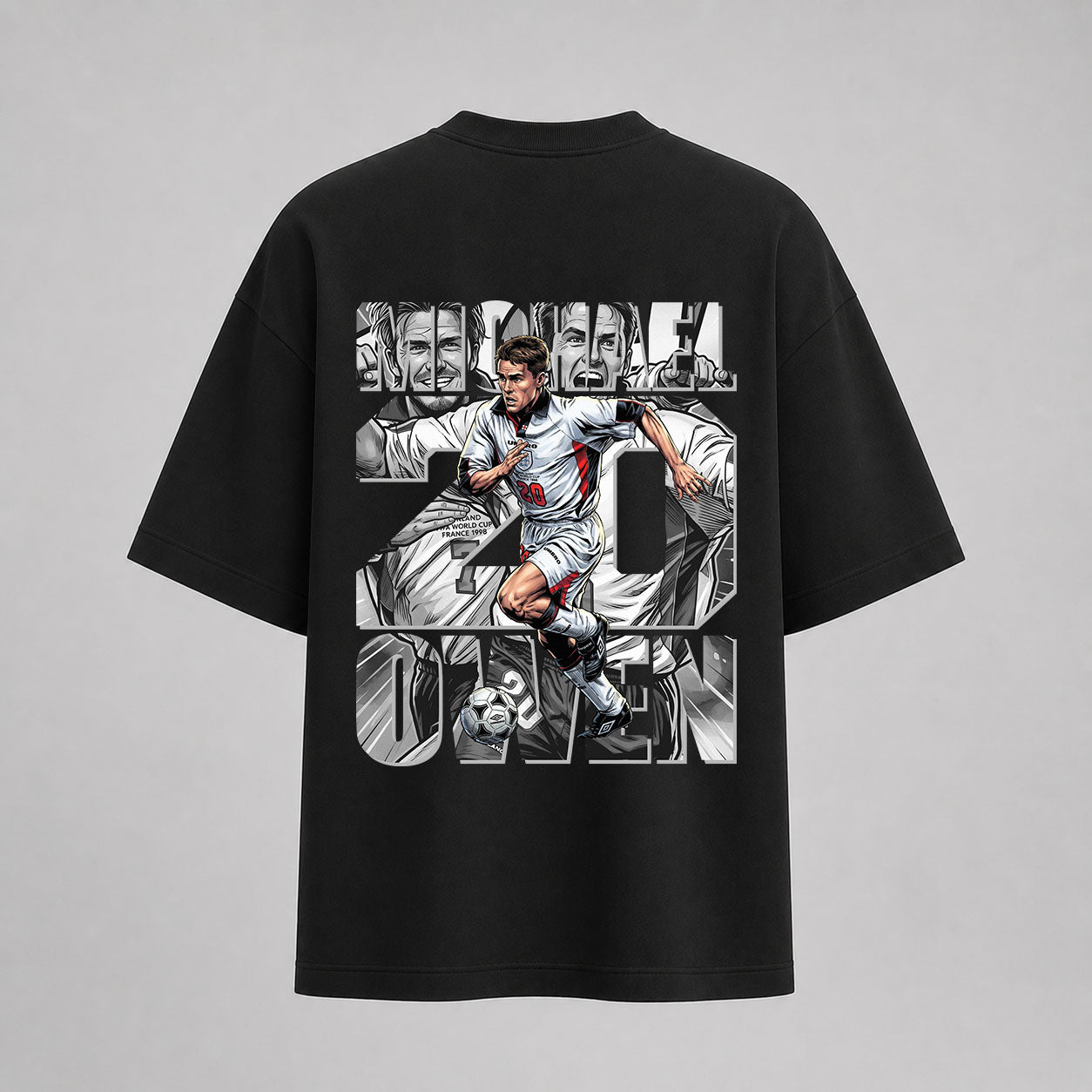 T-shirt Michael Owen 🏴󠁧󠁢󠁥󠁮󠁧󠁿